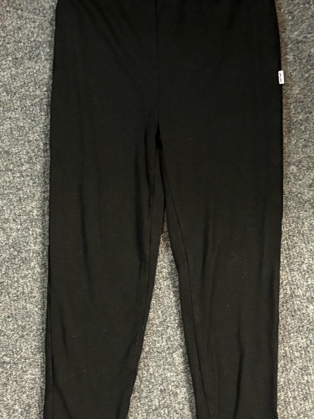 Little Sleepies Black Kids Leggings